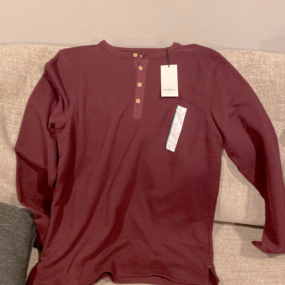 Long sleeve Henley